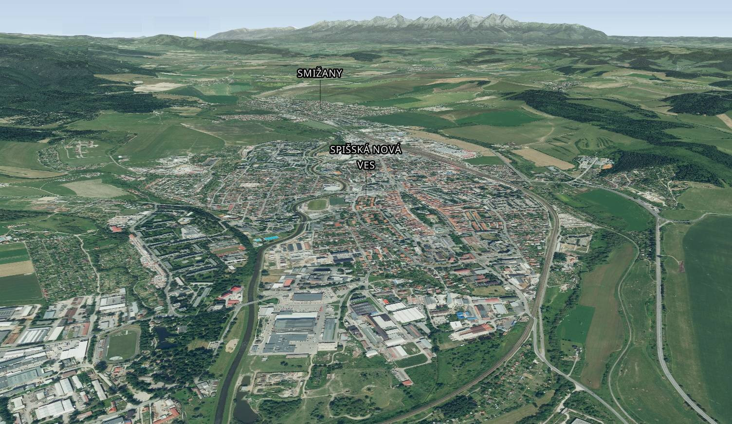 Výrobno-skladový areál (13 000 m2) Spišská Nová Ves