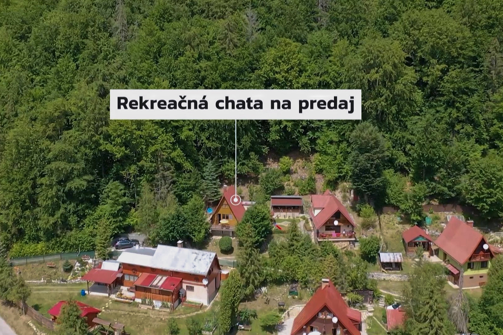 ZNÍŽENÁ CENA! Chata na oddych a relax Poráčska dolina