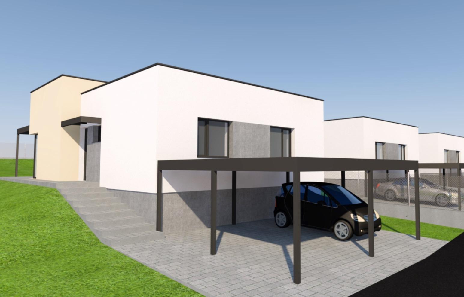 Novostavba energet. úsporný RD na okraji obce Spišský Hrhov