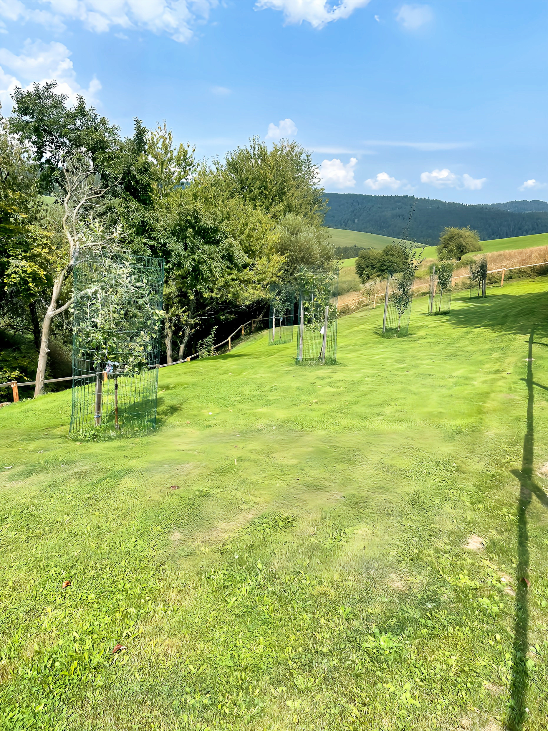 Chalupa s výhľadom na Levočské vrchy