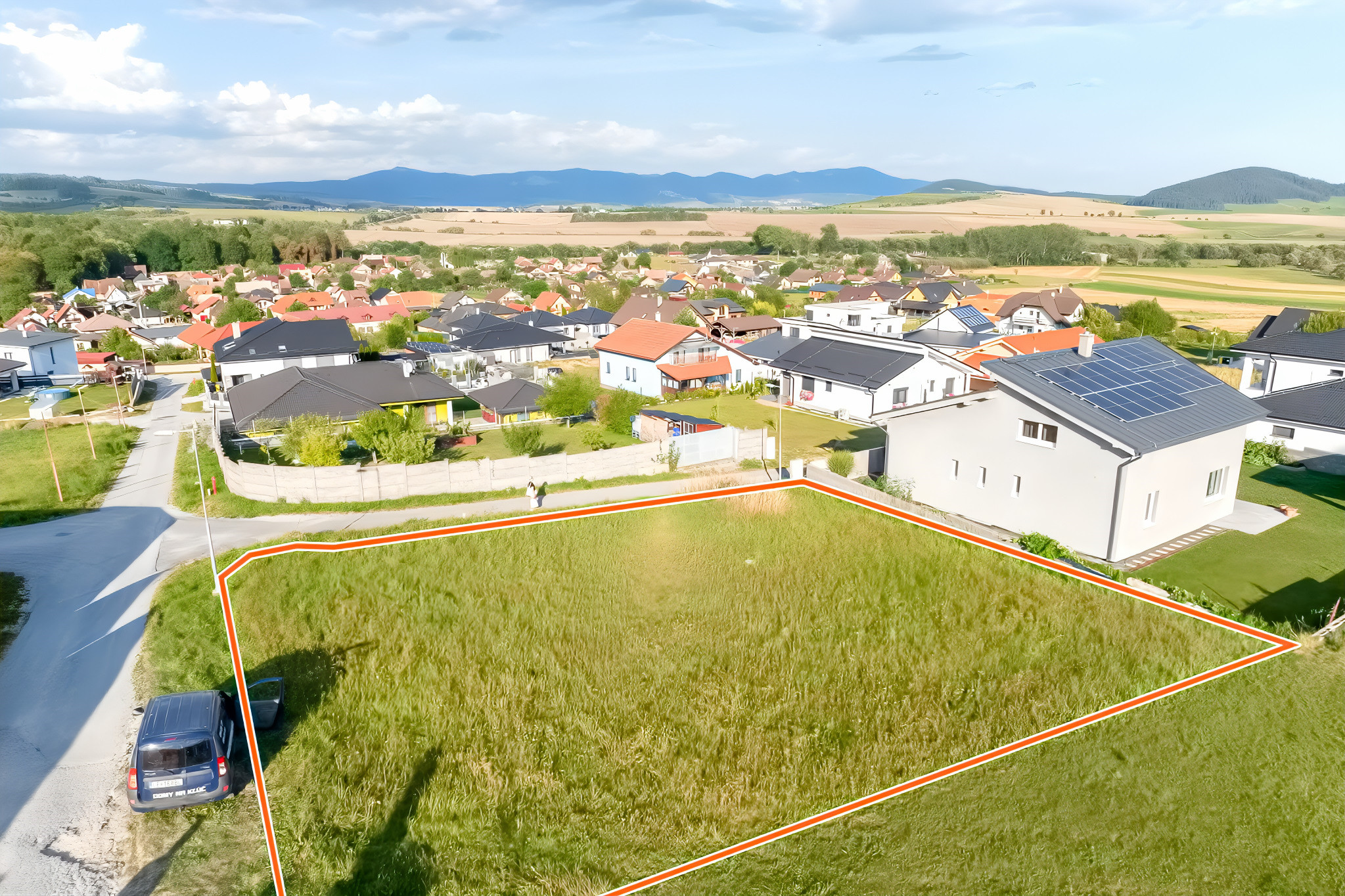Stavebný pozemok 692 m2 s výhľadom na hrad Spišský Hrhov