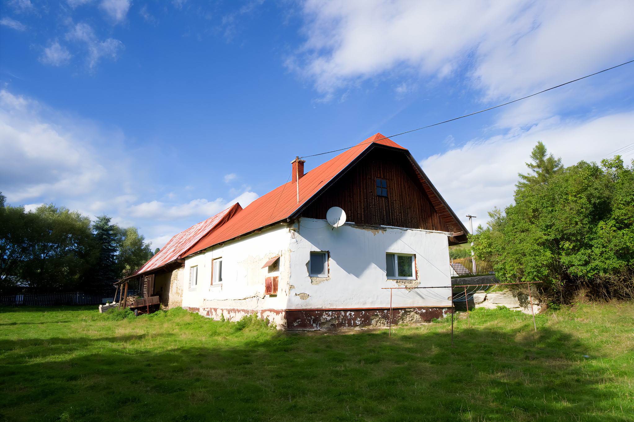 Chalupa s veľkým pozemkom (1890 m2) Torysky Lev. vrchy