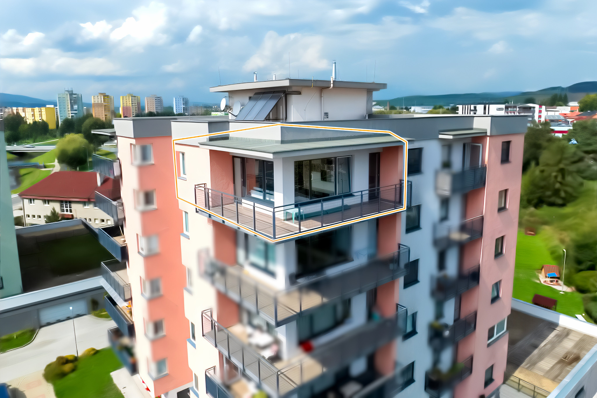 Exkluzívny byt 3+1 (98 m2) s terasou VillaNova Sp. Nová Ves