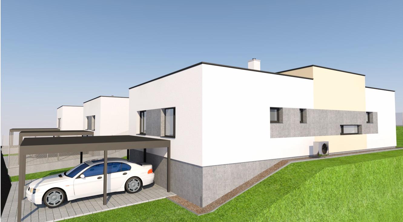 Novostavba energet. úsporný RD na okraji obce Spišský Hrhov