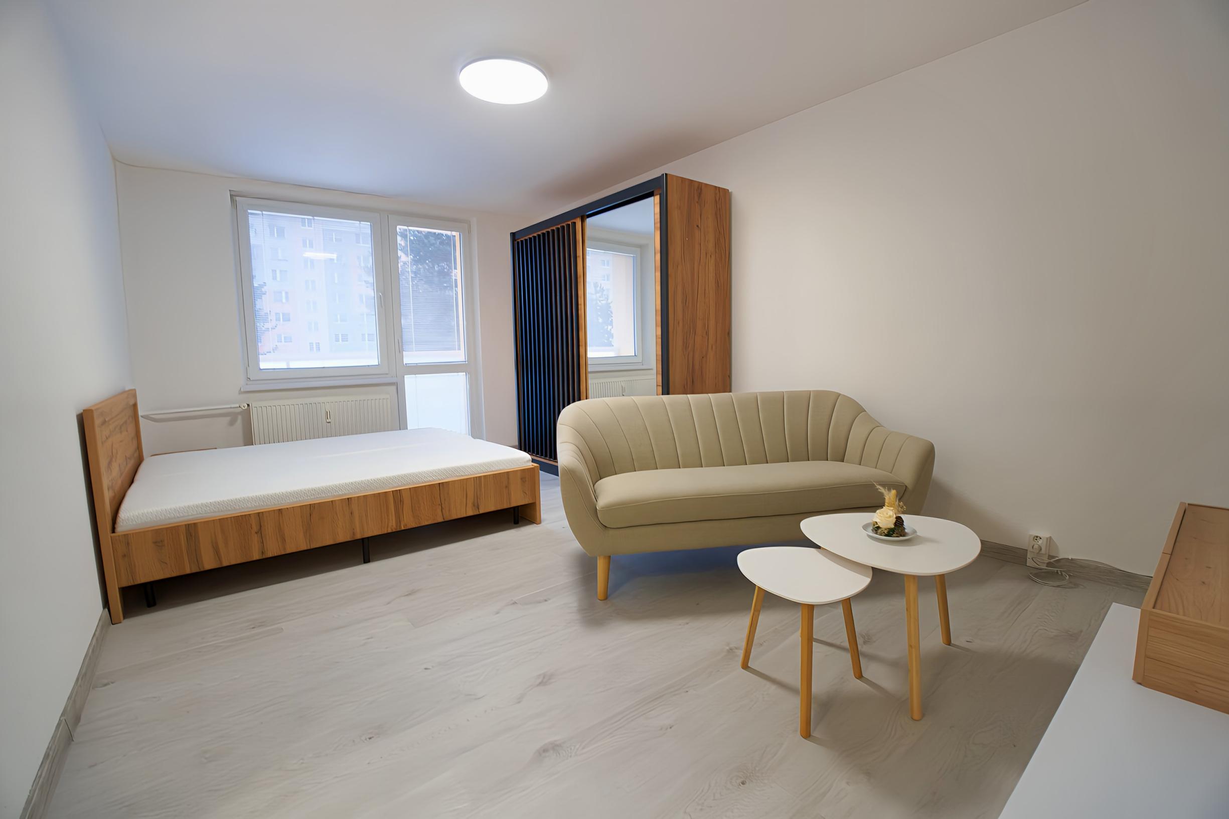 PRENÁJOM! Byt 1+1 (44 m2) s dvomi loggiami, sídl. Tarča v Sp. N. Vsi