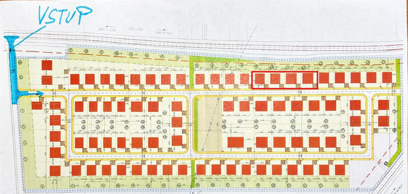 Zvýhodnený predaj 4 stavebných pozemkov so sieťami v obci Mlynica