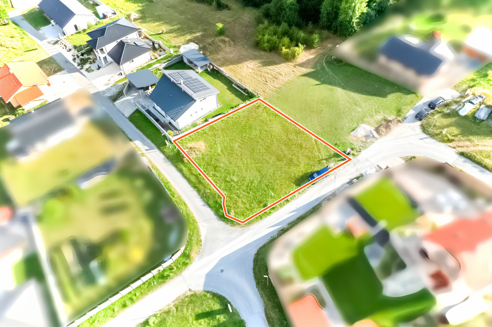 Stavebný pozemok 692 m2 s výhľadom na hrad, Spišský Hrhov