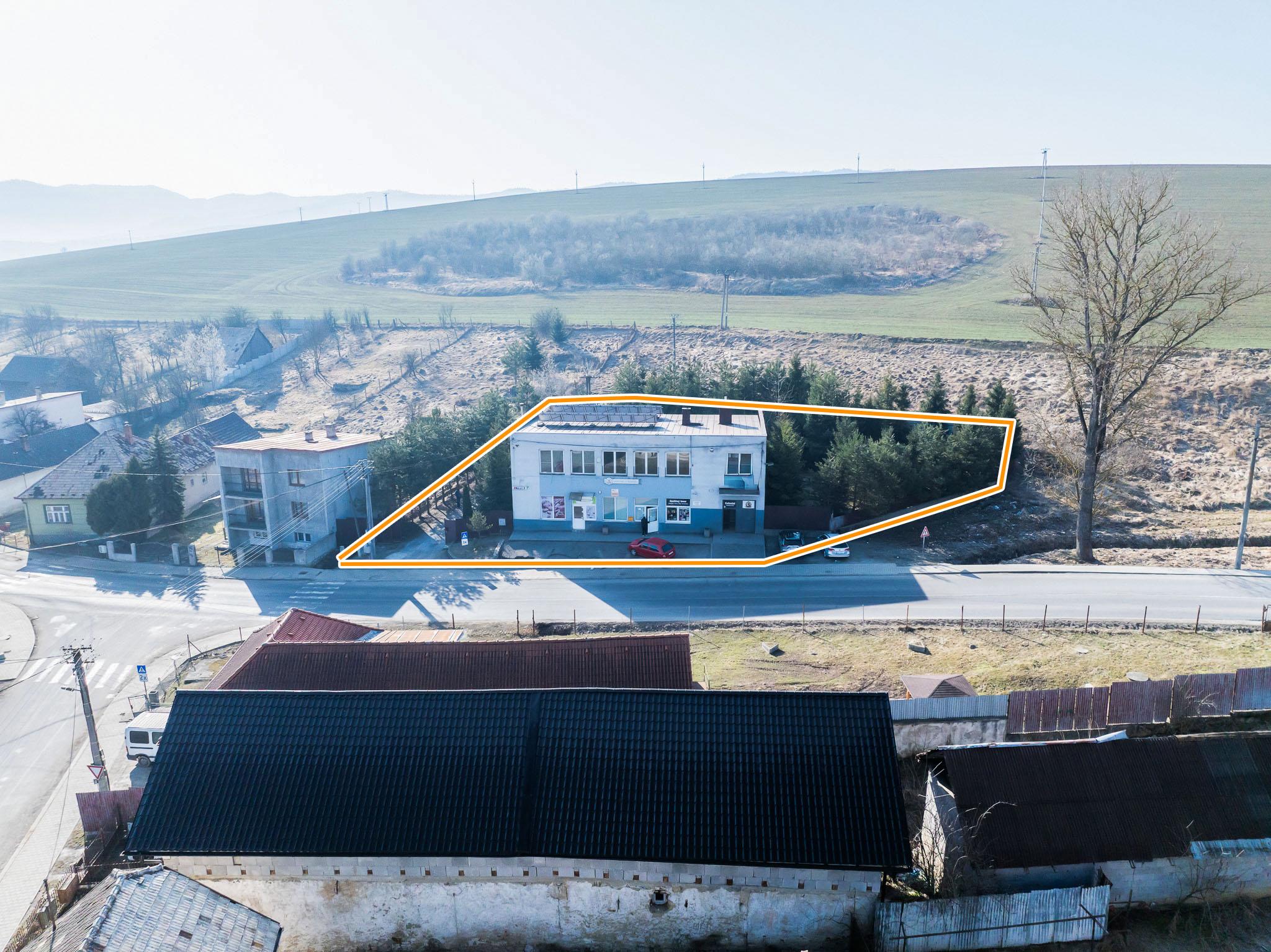 Jediný KOMERČNÝ objekt v obci Bystrany je na predaj