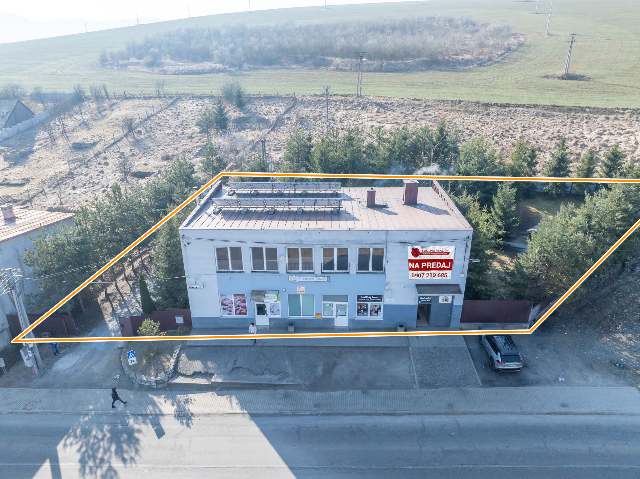 Jediný KOMERČNÝ objekt v obci Bystrany je na predaj