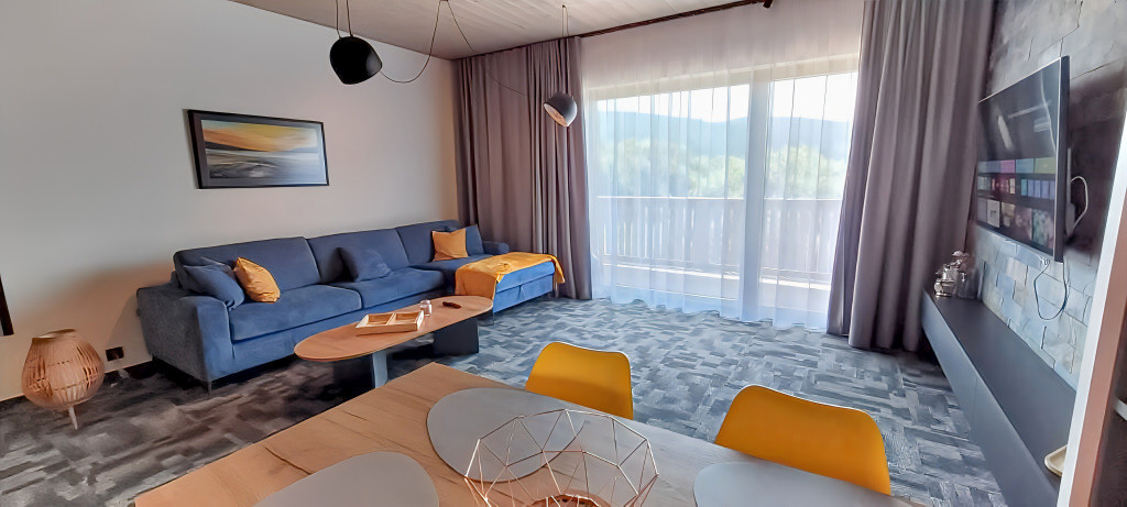 Apartmán (59 m2) s loggiou a parkovacím státím Slovenský Raj