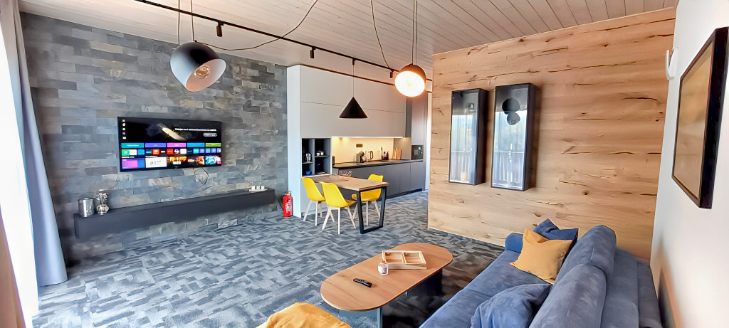 Apartmán (59 m2) s loggiou a parkovacím státím Slovenský Raj