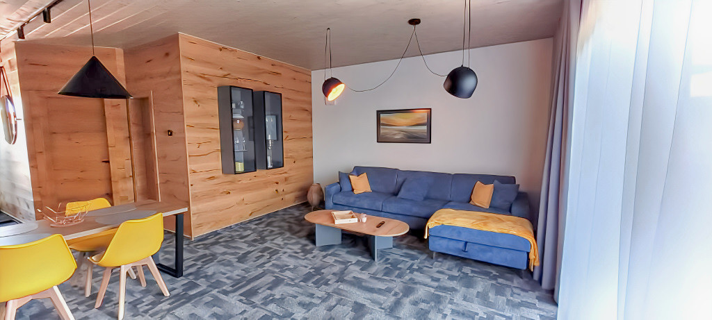 Apartmán (59 m2) s loggiou a parkovacím státím Slovenský Raj