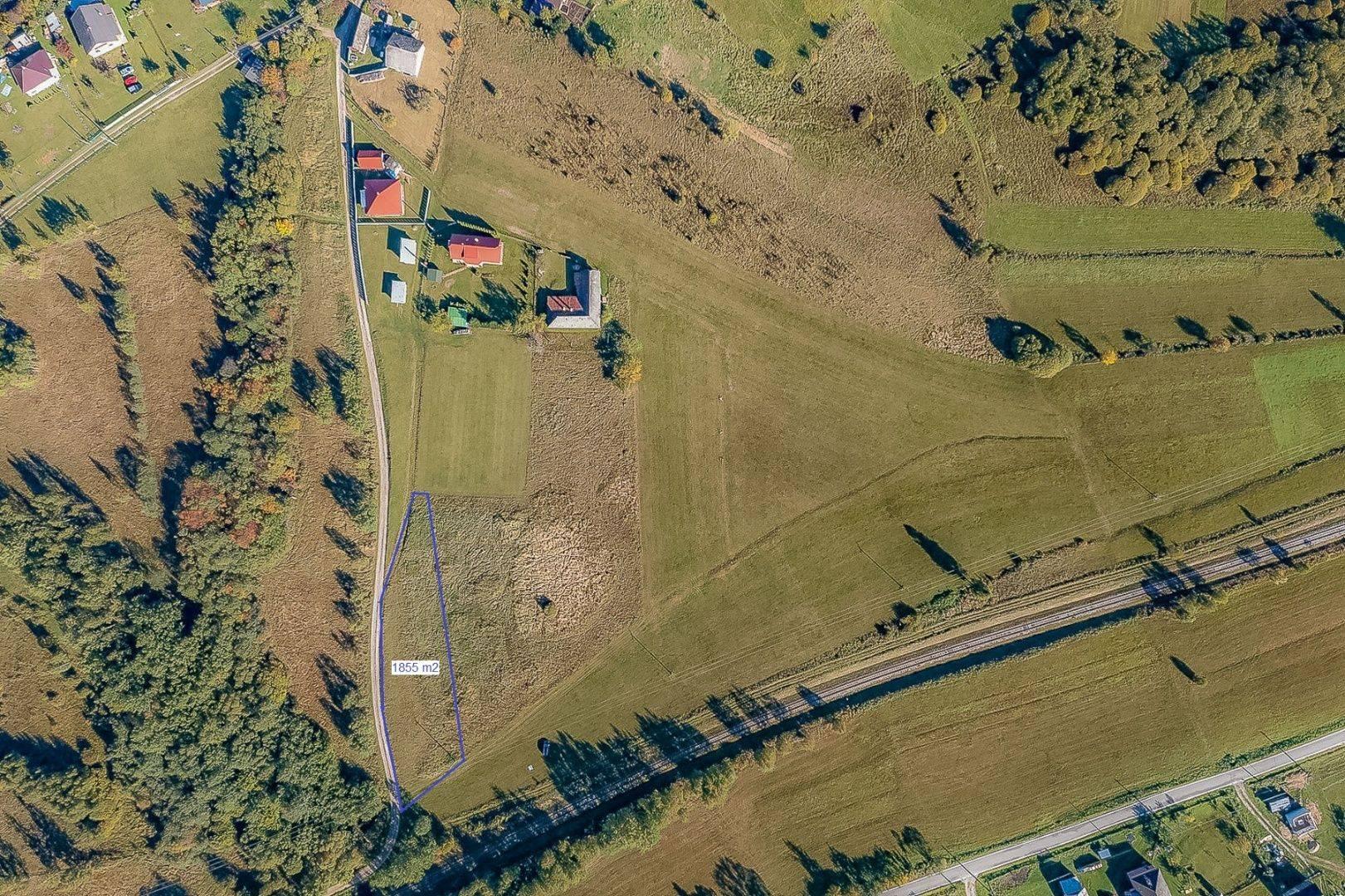 Pozemok v chalupárskej oblasti (1855 m2) Tretí Hámor