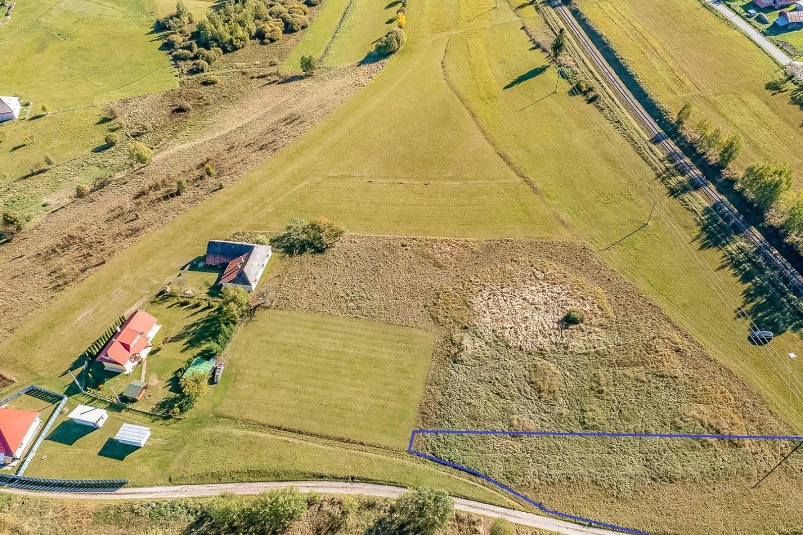 Pozemok v chalupárskej oblasti (1855 m2) Tretí Hámor