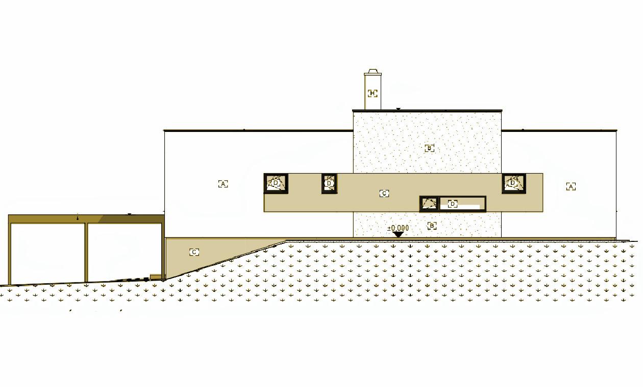 Novostavba energet. úsporný RD na okraji obce Spišský Hrhov