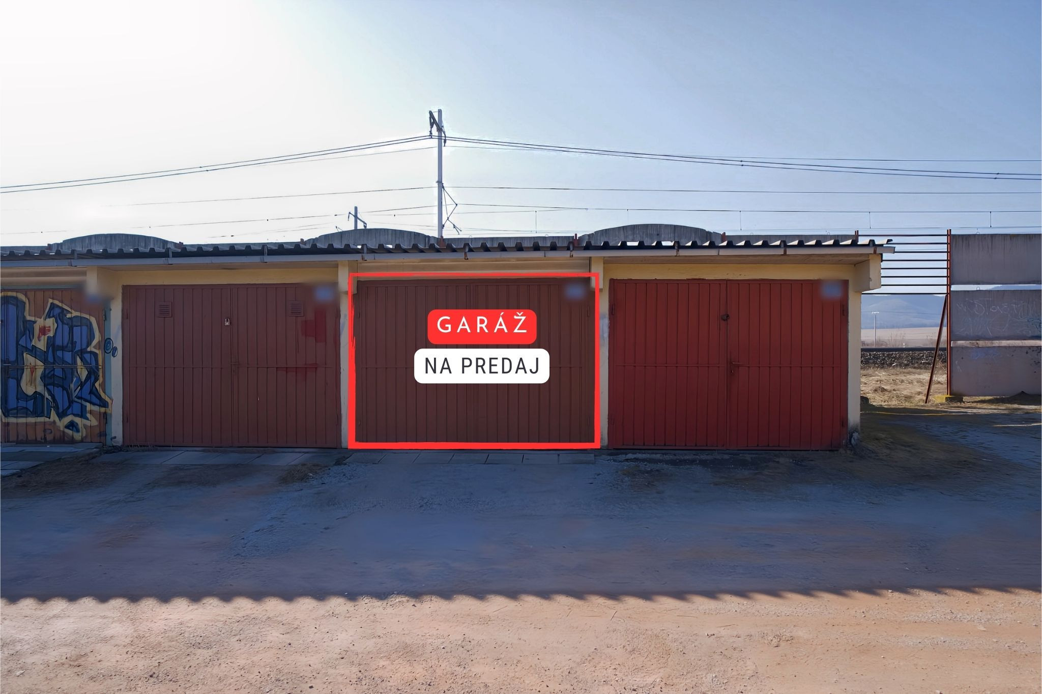 Garáž (18 m2) sídl. Západ I. Spišská Nová Ves