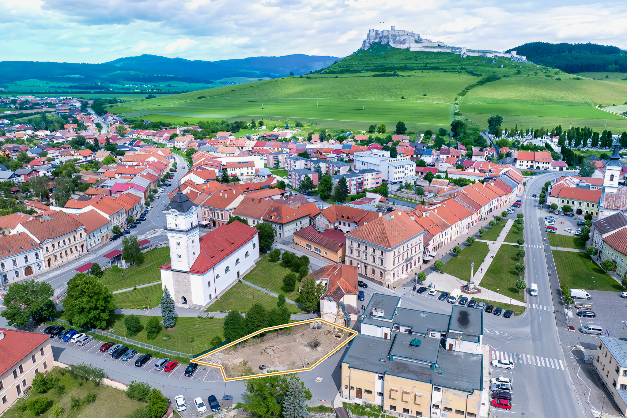 Pozemok so stav. povolením PENZIÓN pod Spišským hradom
