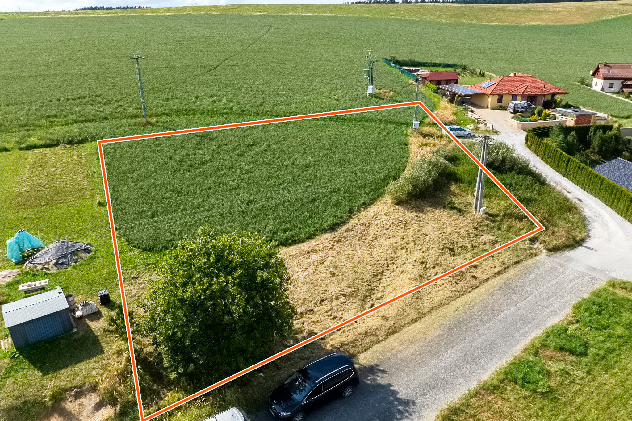 Pozemok (1948 m2) vhodný aj pre developera Danišovce