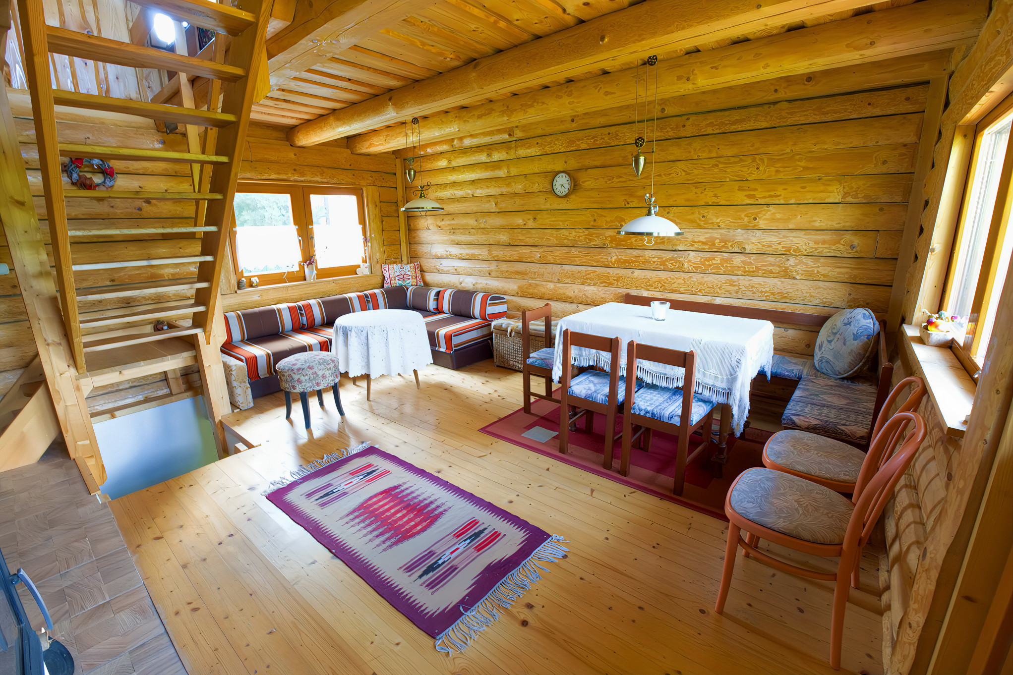 Zrubová chata – novostavba (907 m²), Závada, Levočské vrchy
