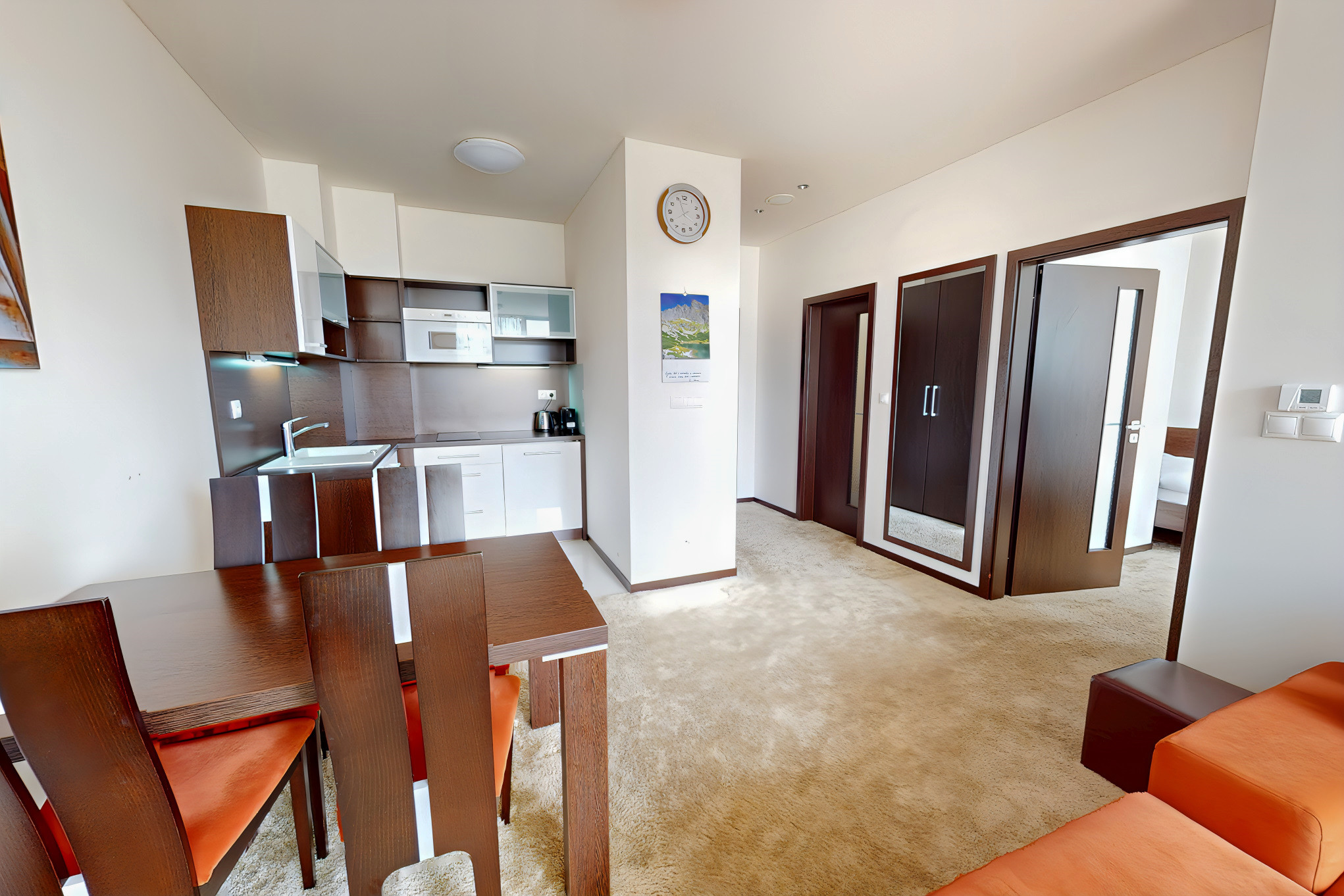 Apartmán 2-izb. (55 m²) s terasou a garážou, Hotel Panoráma Štrbské Pleso