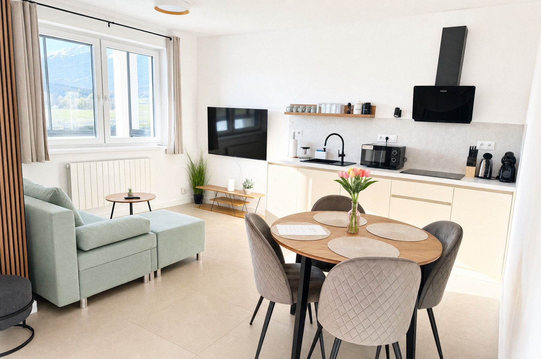 Moderný apartmán s terasou vo Veľkom Slavkove