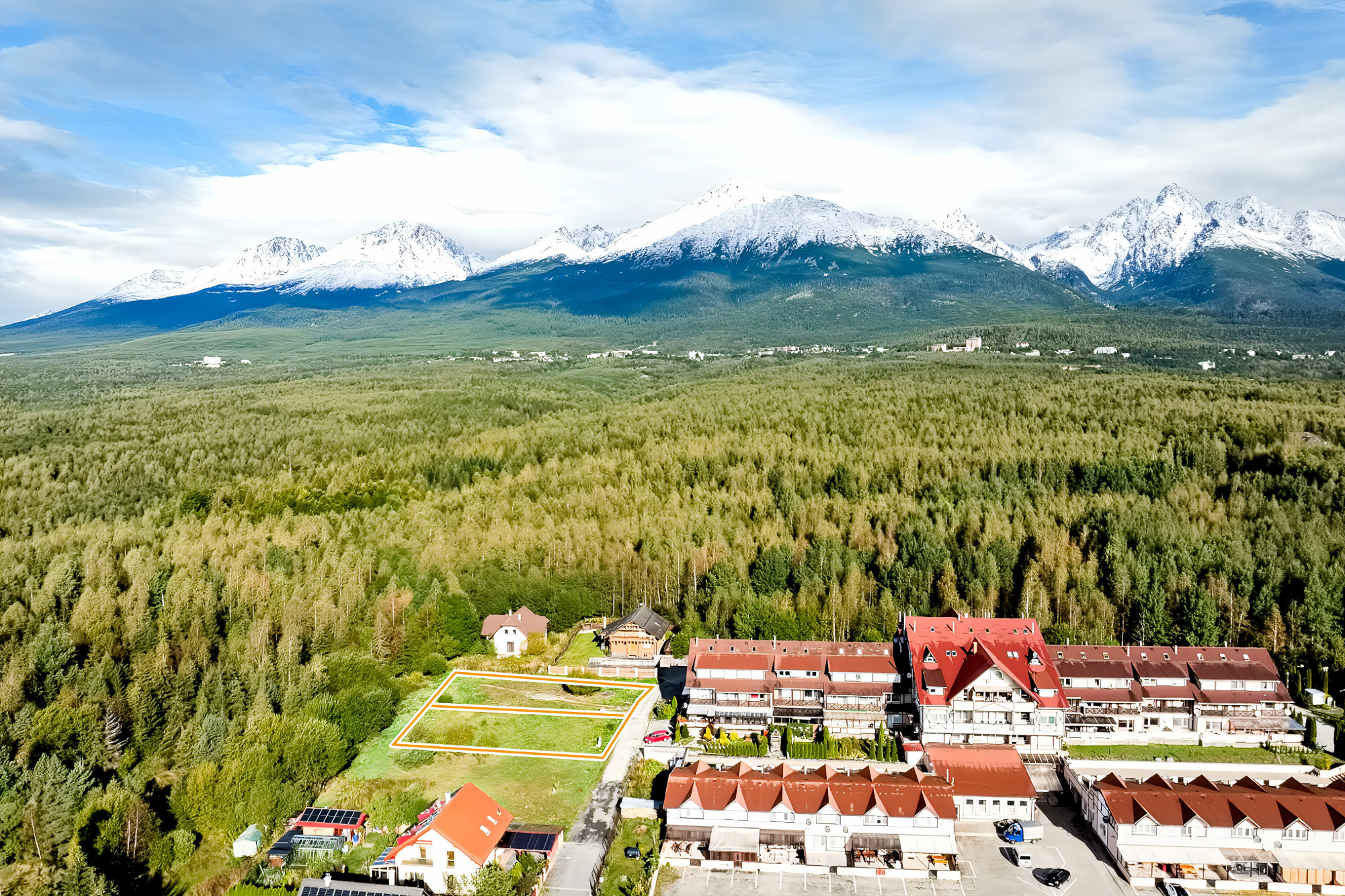 Stavebné pozemky (772 + 770 m²) pod Starým Smokovcom, Vysoké Tatry
