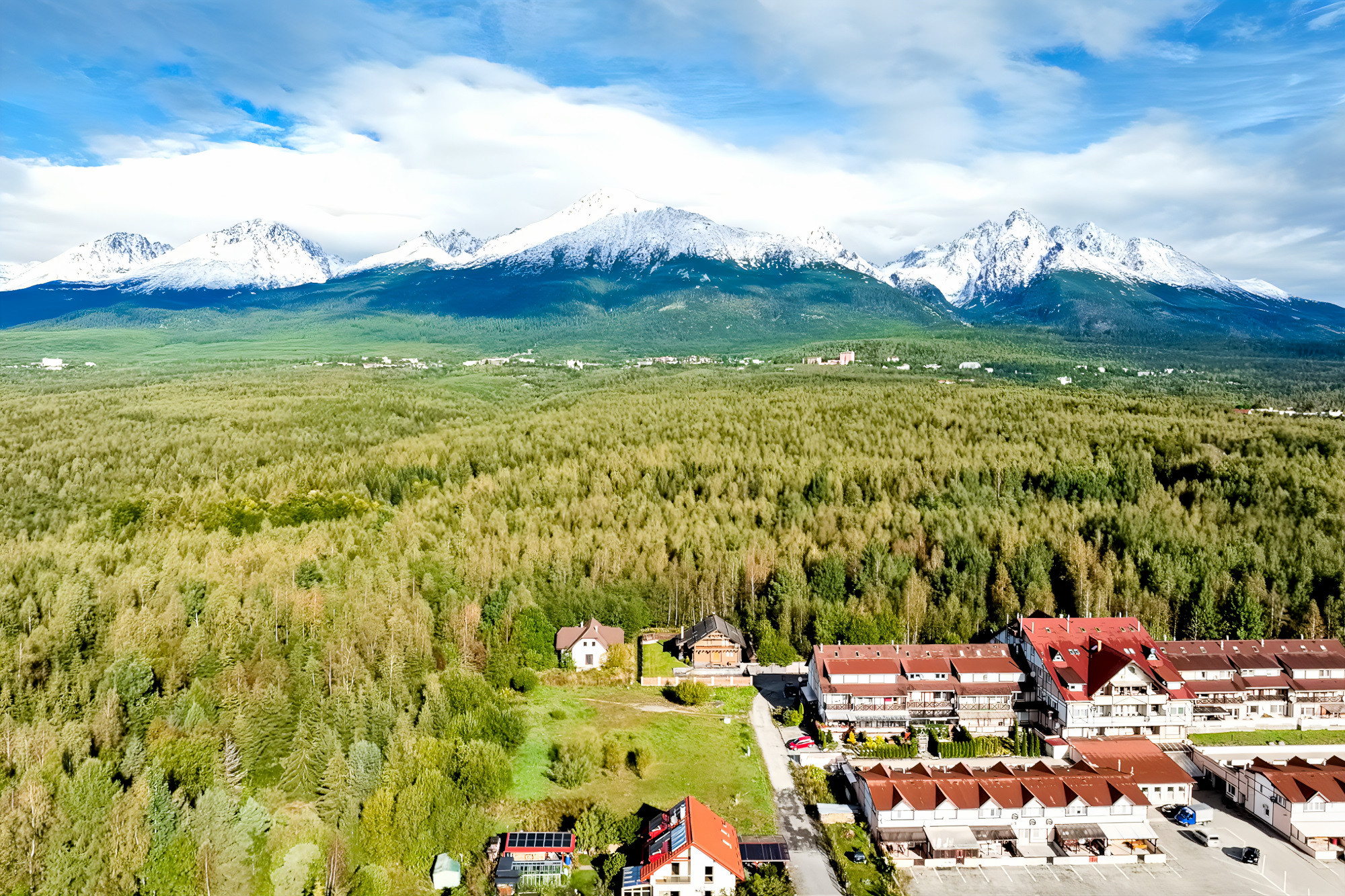 Stavebné pozemky (772 + 770 m²) pod Starým Smokovcom, Vysoké Tatry