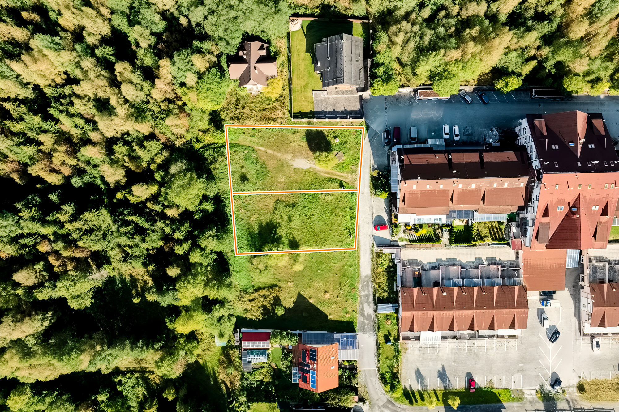 Stavebné pozemky (772 + 770 m²) pod Starým Smokovcom, Vysoké Tatry