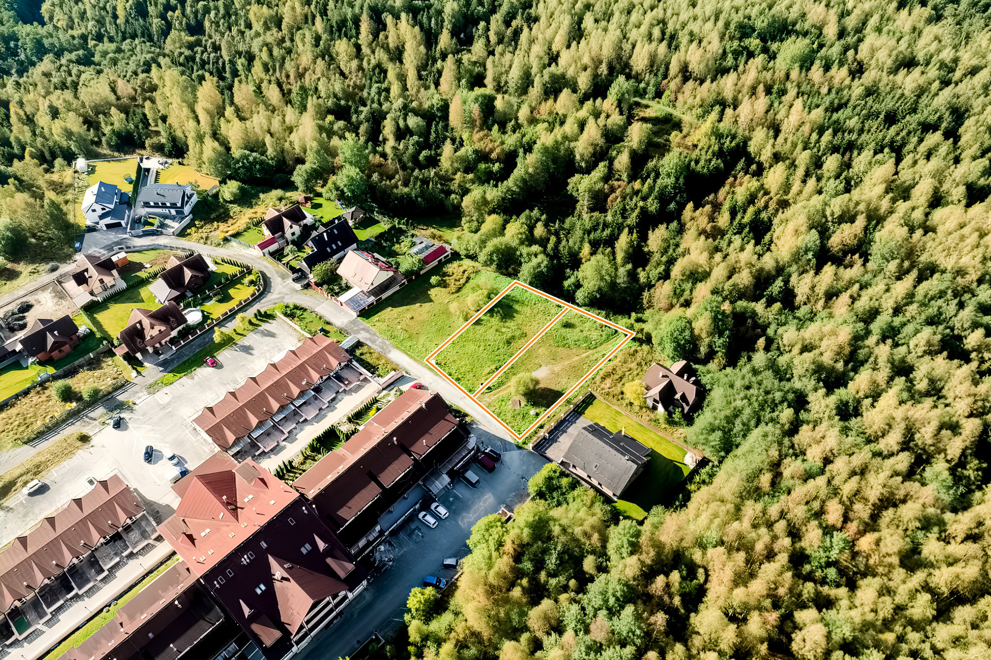 Stavebné pozemky (772 + 770 m²) pod Starým Smokovcom, Vysoké Tatry
