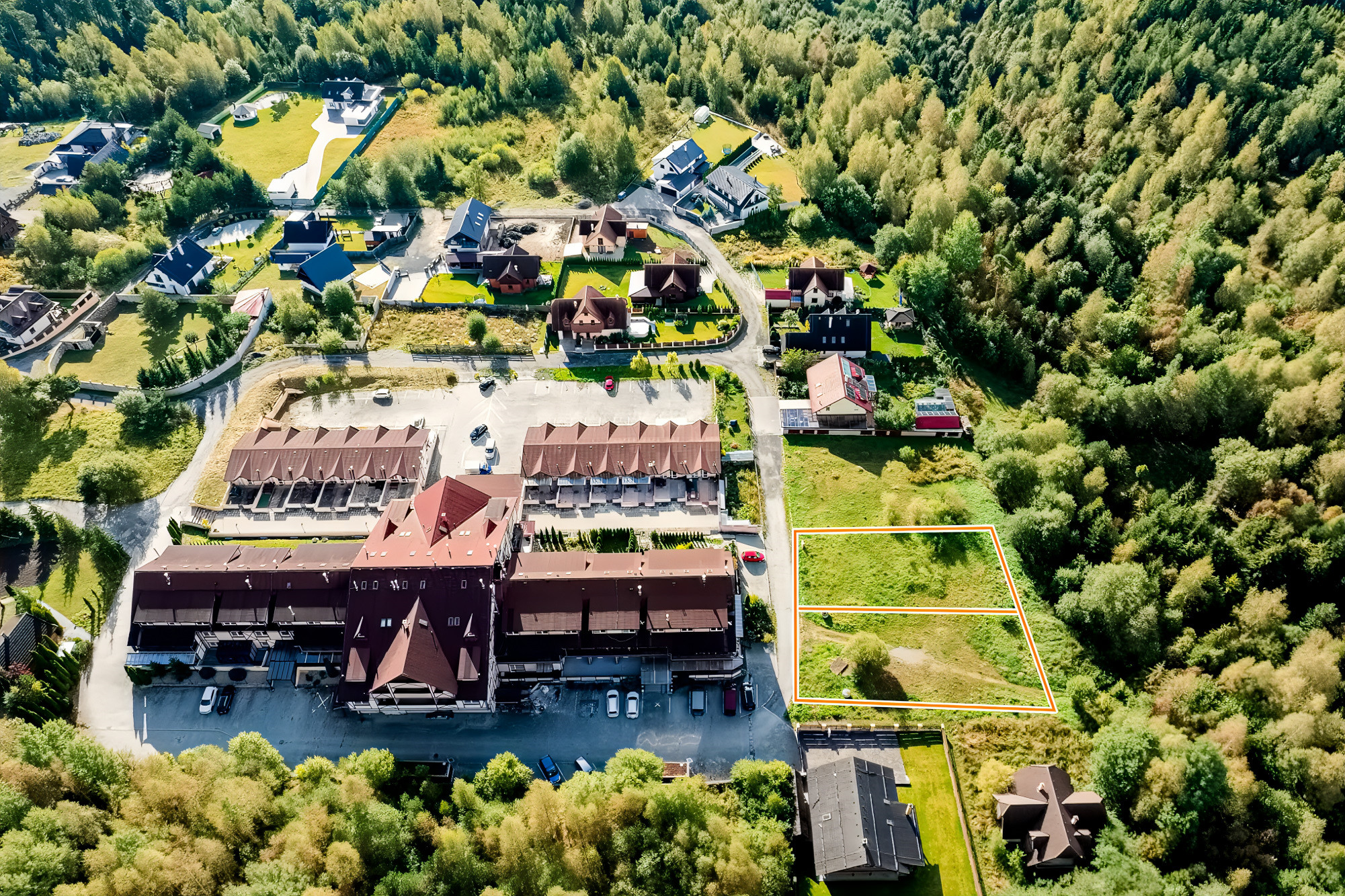 Stavebné pozemky (772 + 770 m²) pod Starým Smokovcom, Vysoké Tatry