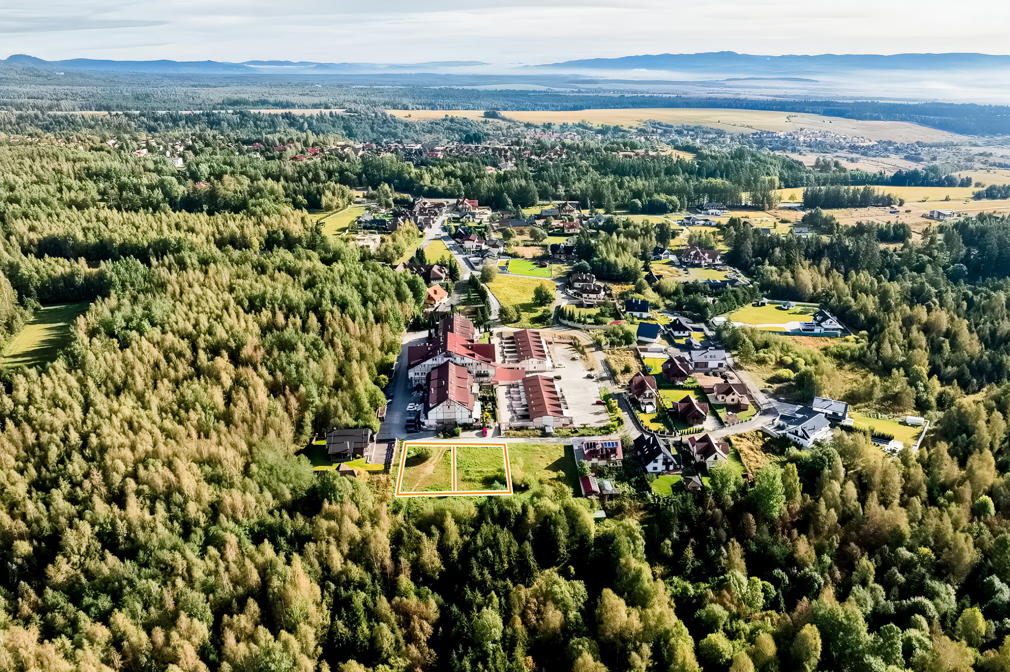 Stavebné pozemky (772 + 770 m²) pod Starým Smokovcom, Vysoké Tatry