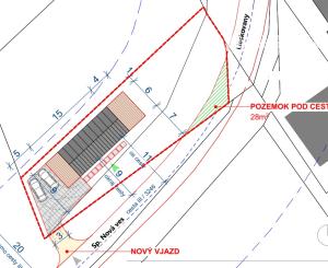 Pozemok na záhradu, potenciálne stavebný (374 m2) Lieskovany