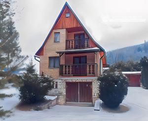 Chata s krásnymi výhľadmi Pod Tepličkou pri SNV