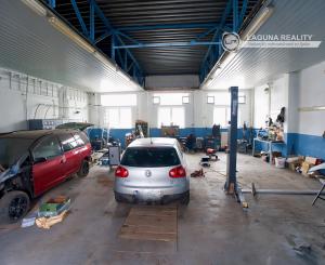 Hala - autodielňa (130 m2) s kanceláriou (80 m2), AREÁL ZÁPAD SNV