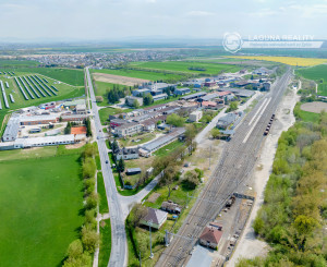 Podn. areál - adm, výroba, garáže, sklady (3,3 ha) neďaleko Košíc