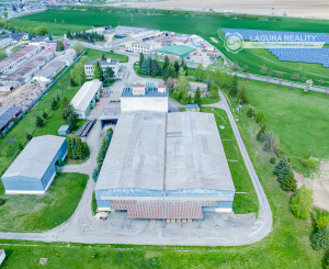 Podn. areál - adm, výroba, garáže, sklady (3,3 ha) neďaleko Košíc