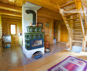 Zrubová chata – novostavba (907 m²), Závada, Levočské vrchy