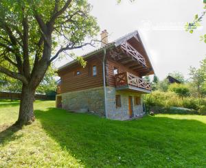 Zrubová chata – novostavba (907 m²), Závada, Levočské vrchy