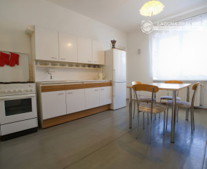 Byt 3+1 (104 m2) s 2 balkónmi, garážou a záhradou, centrum SNV