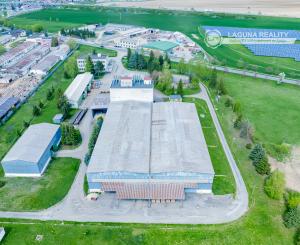 Podn. areál - adm, výroba, garáže, sklady (3,3 ha) neďaleko Košíc