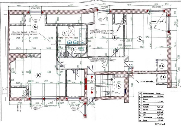 Rozostavaný 3+1 (107 m2) centrum Spišská Nová Ves