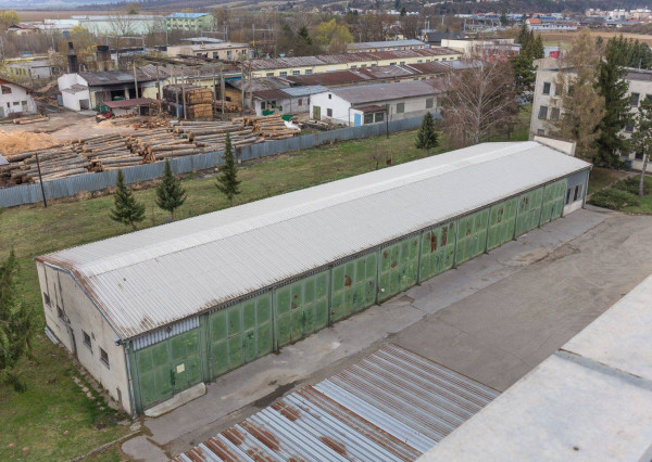 Skladovo - výrobný areál (3,3 ha) Moldava nad Bodvou