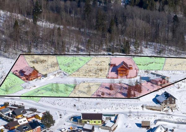 Stav. pozemky - rekreačné domy