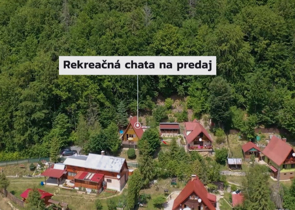 ZNÍŽENÁ CENA! Chata na oddych a relax Poráčska dolina