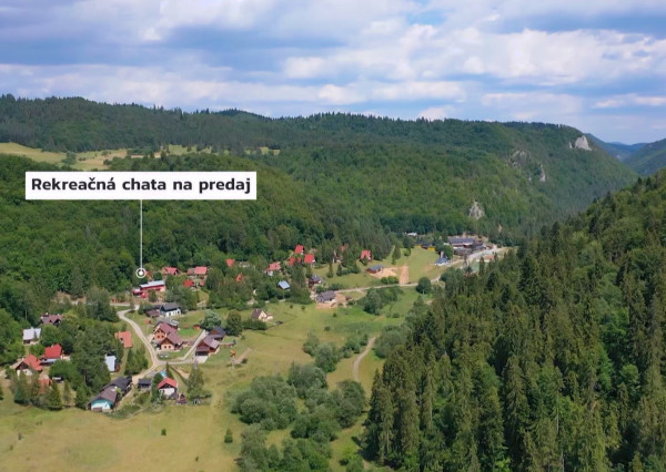ZNÍŽENÁ CENA! Chata na oddych a relax Poráčska dolina