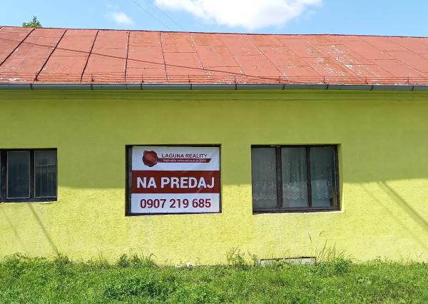 Podnikateľský objekt (rodinný dom) Krompachy  - znížena cena o 5000Eur