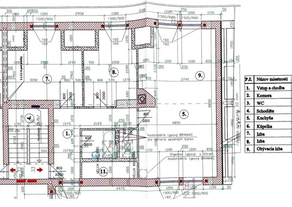 Rozostavaný 3+1 (85 m2) centrum Spišská Nová Ves