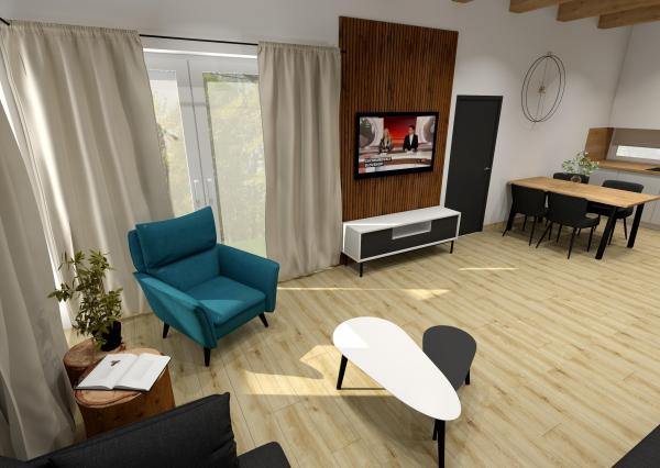 Novostavba energet. úsporný RD na okraji obce Spišský Hrhov