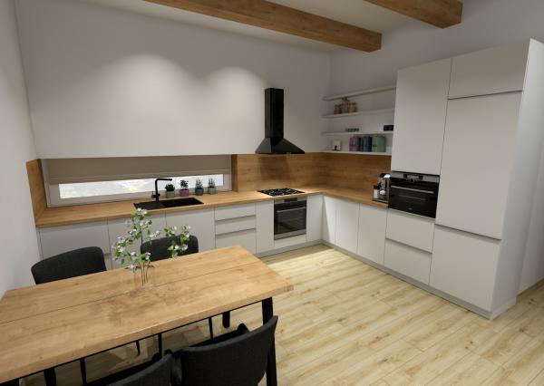 Novostavba energet. úsporný RD na okraji obce Spišský Hrhov