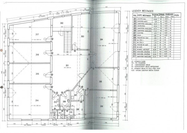 Atraktívny kancelársky priestor (304 m2) Poprad
